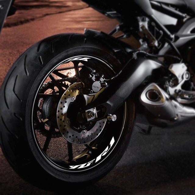 For Yamaha YZF R1 19-20 Logo 17 inch Rim Wheel Stickers WSSB Inner Rim Decal.