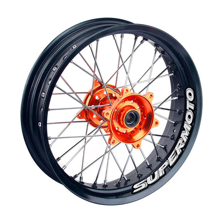 17 inch Rim Wheel Stickers SUPERMOTO-31 Dirt Bike Inner Rim Decal | For Yamaha WR250R XT250X Kawasaki KXF450.