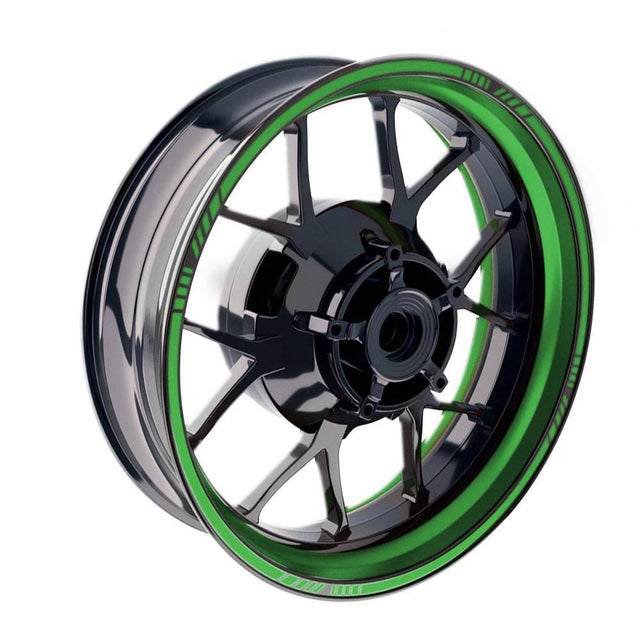 17 inch Rim Wheel Stickers H01B Full Cover Inner Rim & Edge Decal Stripes | For BMW Ducati Honda Kawasaki.
