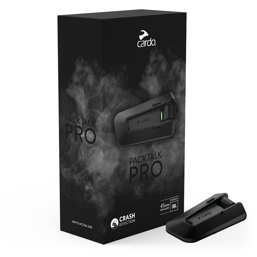 Cardo Systems Introduces the Packtalk Pro: The Ultimate Bluetooth Communication Device for Motorcycle Riders