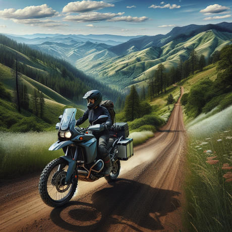 Motorcycle Adventure Across the Historic Old Oregon Trail