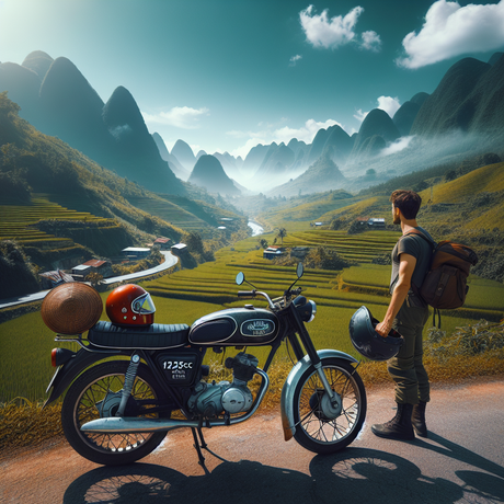 Exploring Vietnam on Lucy the Iconic 125cc Minsk Motorcycle