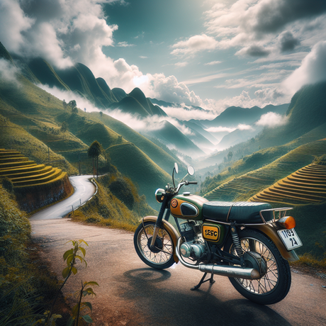 Exploring Vietnam on Lucy the Iconic 125cc Minsk Motorcycle