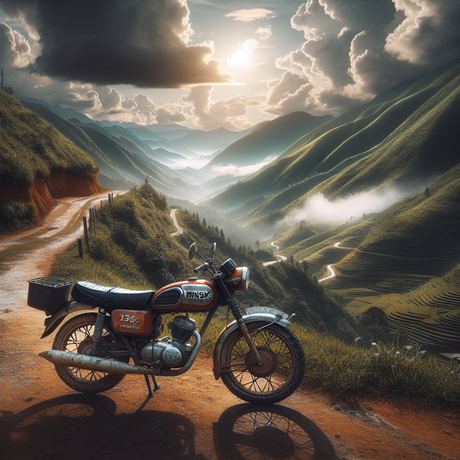 Exploring Vietnam on Lucy the Legendary 125cc Minsk Motorcycle