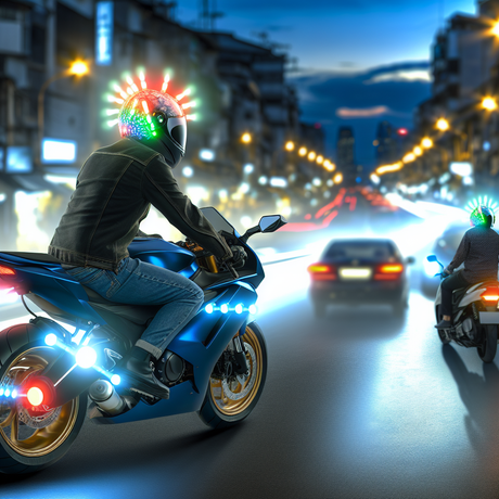 Top Signal Lights for Motorcycle Safety and Visibility