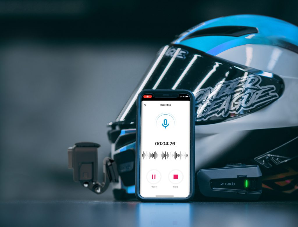 Capture Your Riding Experiences with Cardo Systems' New Voice Recording Feature