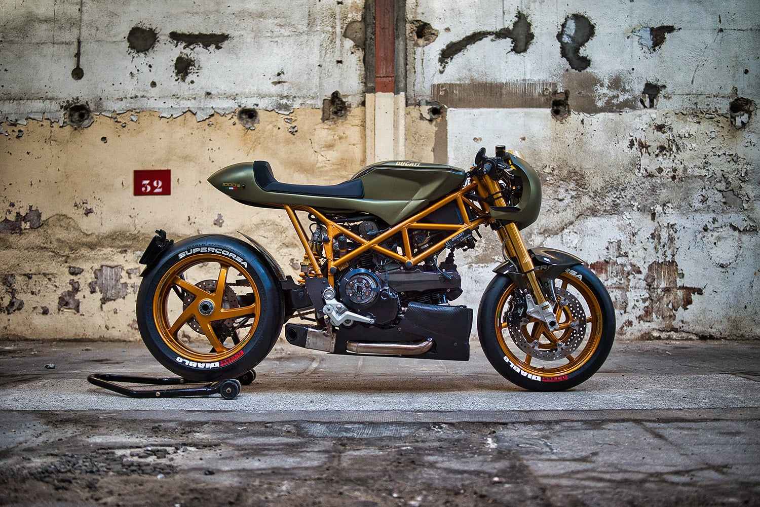 Transformation Unleashed: From Ducati Dual-Sport to Cafe Racer Elegance