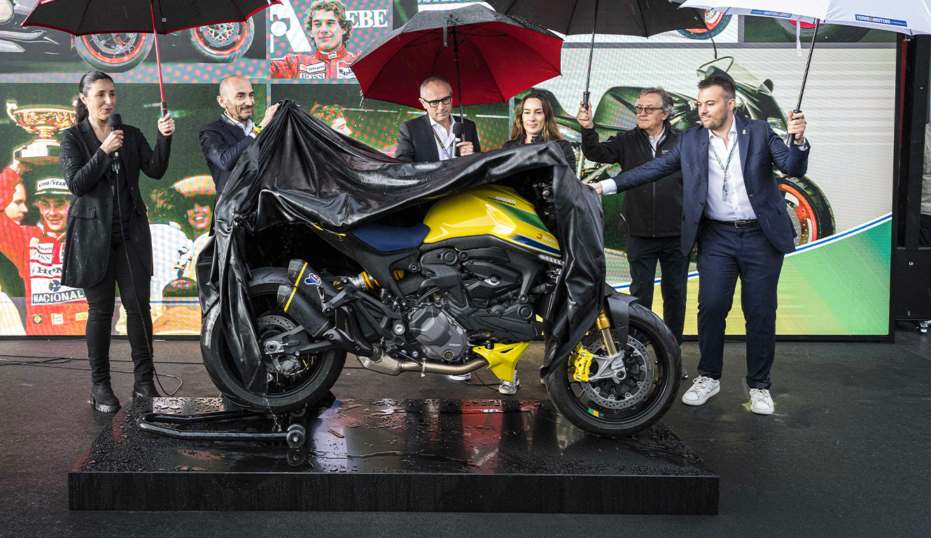 Ducati Honors Ayrton Senna with Limited Edition Monster Tribute