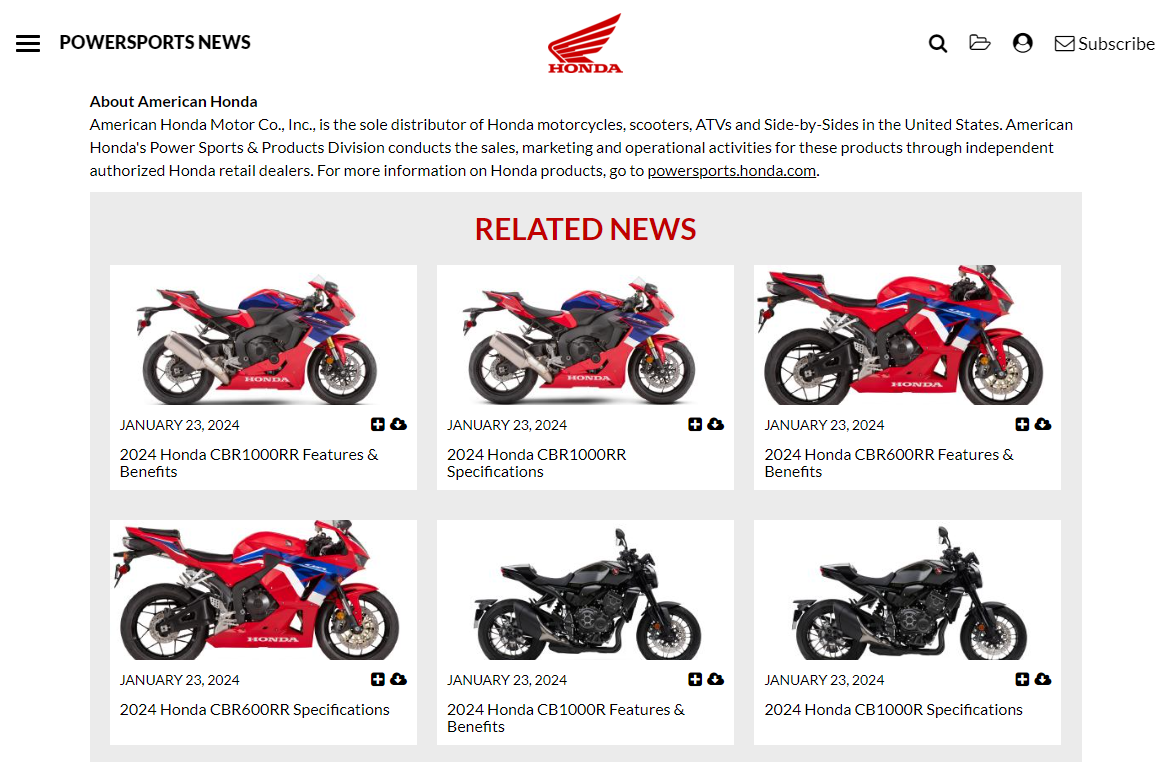 Unveiling the Most Anticipated Honda 2024 Motorcycle Models