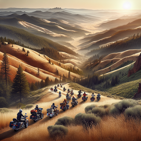 Motorcycle Adventure Along the Old Oregon Trail Journey