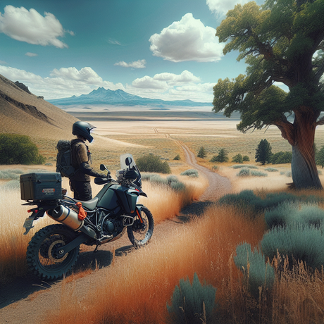 Exploring the Old Oregon Trail by Motorcycle Adventure
