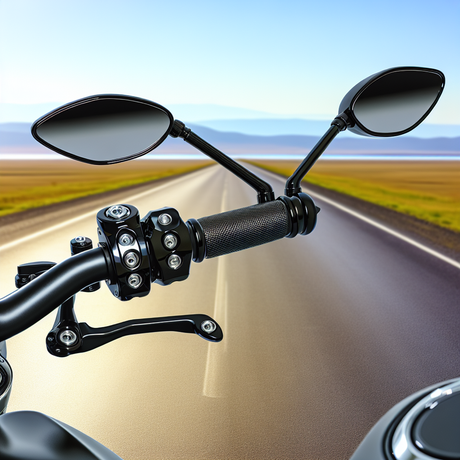 Top Handlebar Mirrors for Motorcycles: Enhance Safety and Style