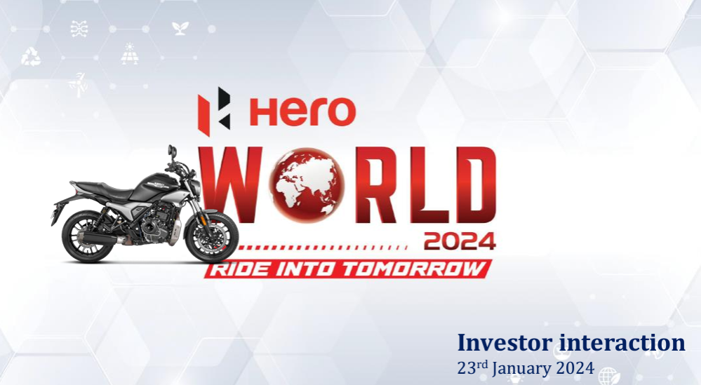 Hero MotoCorp and Zero Motorcycles Collaborate to Develop New Electric Motorcycle Platform