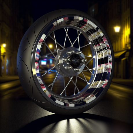 Enhance Your Ride with Custom Motorcycle Rim Decals