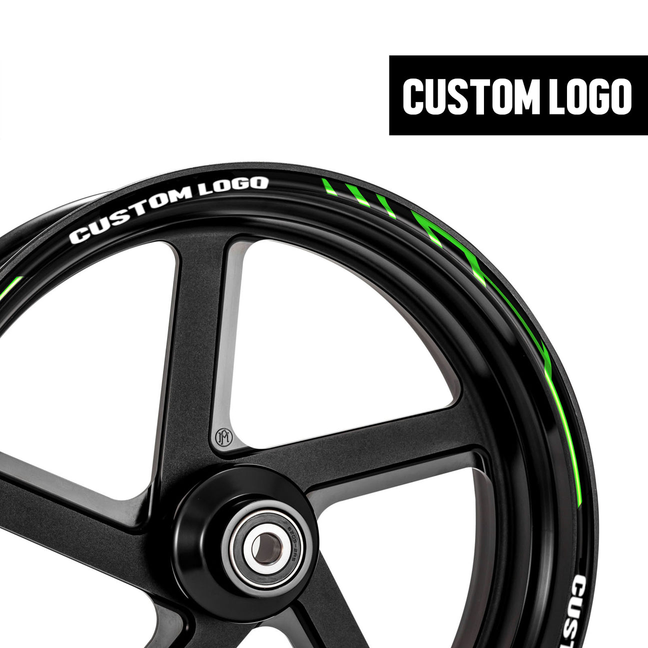 WSA Standard Customized Design Rim Decal Wheel Stickers