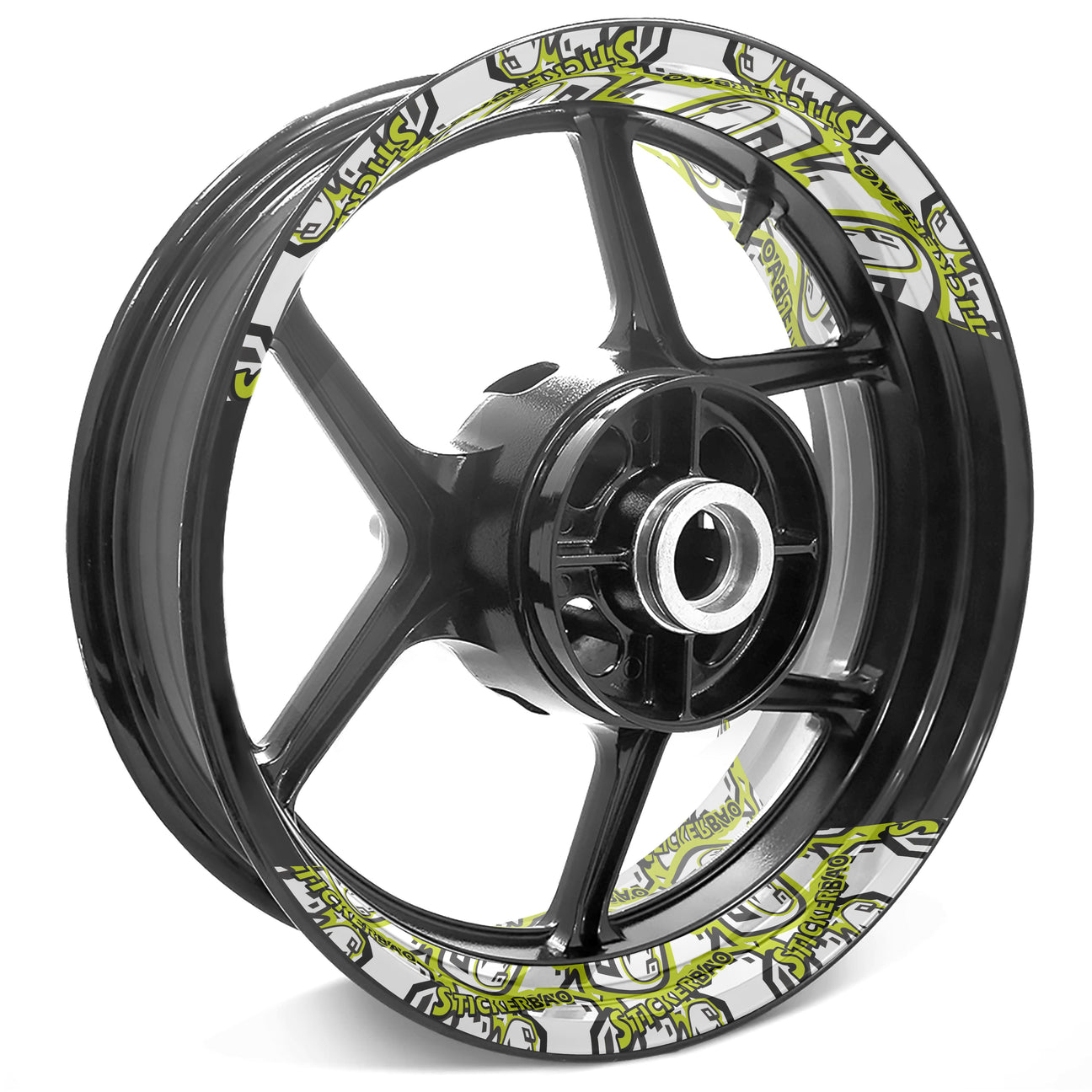 WSC Customized Design Rim Decal Wheel Stickers