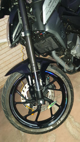 J16 Motorcycle Holographic Wheel Rim Sticker Stripe Decals For 17 inch - StickerBao Wheel Sticker Store