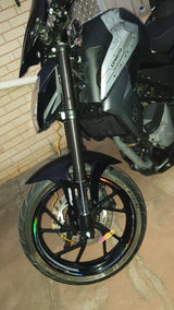 J16 Motorcycle Holographic Wheel Rim Sticker Stripe Decals For 17 inch - StickerBao Wheel Sticker Store