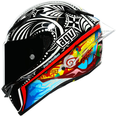For Cardo Packtalk Edge Communication System Use Protection Graphics Decal Stickers - Color For AGV pista gp rr listed edition world title 2002 - StickerBao Wheel Sticker Store