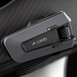 Cardo Packtalk Edge Motorcycle Bluetooth Communication System Headset Intercom Black - StickerBao Wheel Sticker Store