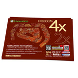 For Cardo Freecom 4X 2X Protection Skin Stickers Spark Radimix Decal FCX19-27 - StickerBao Wheel Sticker Store