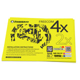 For Cardo Freecom 4X 2X Protection Skin Stickers Spark Radimix Decal FCX28-36 - StickerBao Wheel Sticker Store