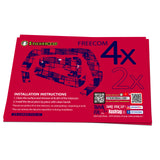 For Cardo Freecom 4X 2X Protection Skin Stickers Spark Radimix Decal FCX37-45 - StickerBao Wheel Sticker Store