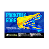 For Cardo Packtalk Edge Neo Pro Skin Stickers Graphics Decal Protection Yellow Blue Pulse Motorcycle Accessories