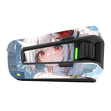 For Cardo Packtalk Edge Neo Pro Use Protection Graphics Decal Stickers AI Art Anime Girl - Motorcycle Accessories