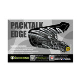 For Cardo Packtalk Edge Neo Pro Skin Stickers Graphics Decal Protection Gray Ancient Carved Motorcycle Accessories