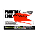 For Cardo Packtalk Edge Neo Pro Skin Stickers Graphics Decal Protection Speed Turning Red Motorcycle Accessories