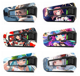 For Cardo Packtalk Edge Neo Pro Use Protection Graphics Decal Stickers AI Art Anime Girl - Motorcycle Accessories