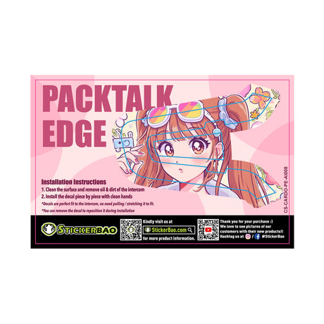 For Cardo Packtalk Edge Neo Pro Wrap Skin Stickers Decal Fashion Comics Girl | Protect and style your Cardo Packtalk Edge Neo Pro with StickerBao's Wrap Skin Stickers. Our high-quality decals provide a seamless fit, ensuring your device remains scratch-free while looking sharp. Browse our unique designs and customize your ride today!