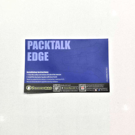 For Cardo Packtalk Edge Neo Use Protection Decal Stickers - Motorcycle Accessory (6 Color)