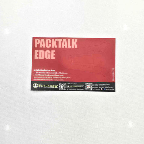 For Cardo Packtalk Edge Neo Use Protection Decal Stickers - Motorcycle Accessory (6 Color)