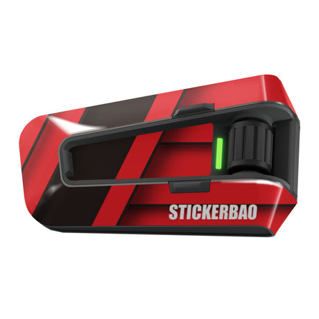 Cardo Packtalk Edge 用保護グラフィック デカール ステッカー - オートバイ アクセサリー