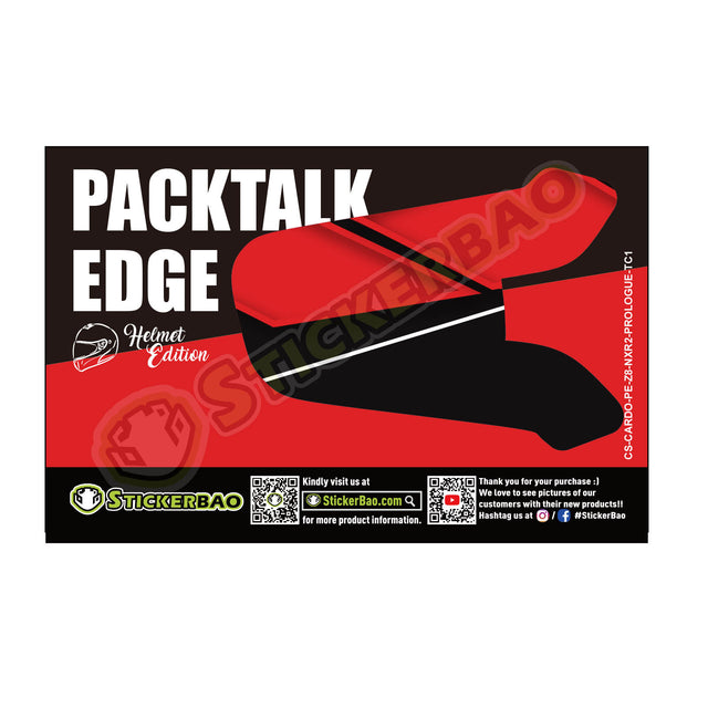 For Cardo Packtalk Edge Neo Pro Communication System Use Protection Graphics Decal Stickers - Color For Z8 PROLOGUE NXR2 PROLOGUE TC1