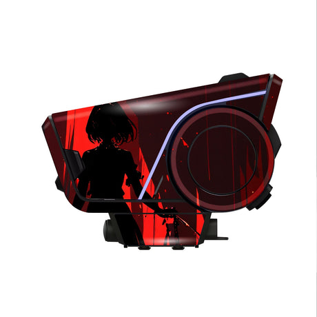 For Sena 60S Skin Stickers Communication System Protection Graphics Decal Silhouette Girl Motorcycle Accessories
