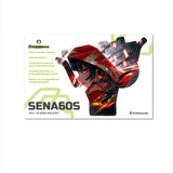 For Sena 60S Skin Stickers Communication System Protection Graphics Decal Red Wizard I Motorcycle Accessories