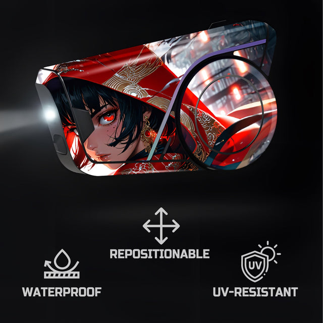 For Sena 60S Skin Stickers Communication System Protection Graphics Decal Red Wizard I Motorcycle Accessories