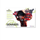 For Sena 60S Skin Stickers Communication System Protection Graphics Decal Red Wizard II Motorcycle Accessories