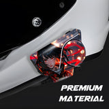 For Sena 60S Skin Stickers Communication System Protection Graphics Decal Red Wizard II Motorcycle Accessories