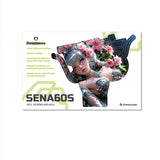 For Sena 60S Skin Stickers Communication System Protection Graphics Decal Fantasy Flower Lady Motorcycle Accessories