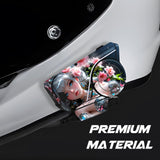 For Sena 60S Skin Stickers Communication System Protection Graphics Decal Fantasy Flower Lady Motorcycle Accessories