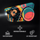For Sena 60S Skin Stickers Communication System Protection Graphics Decal Retro Pop Art Motorcycle Accessories