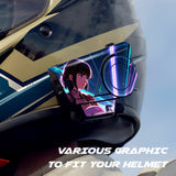 For Sena 60S Skin Stickers Communication System Protection Graphics Decal Futuristic Traveller Motorcycle Accessories