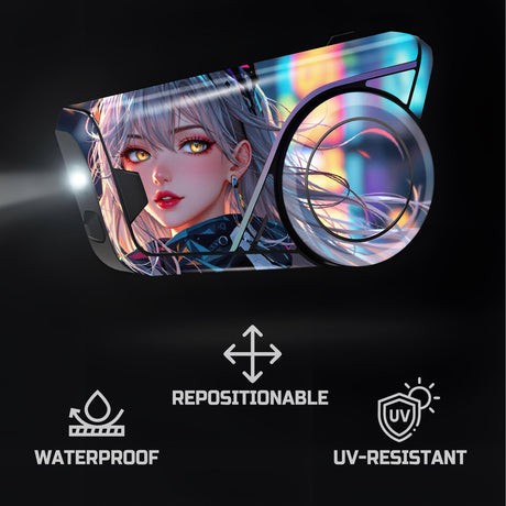 For Sena 60S Skin Stickers Communication System Protection Graphics Decal Rock Lady Motorcycle Accessories
