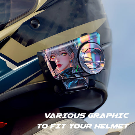 For Sena 60S Skin Stickers Communication System Protection Graphics Decal Rock Lady Motorcycle Accessories