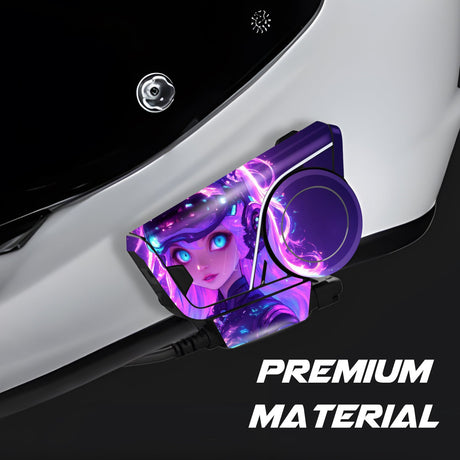 For Sena 60S Skin Stickers Communication System Protection Graphics Decal Rock Girl Motorcycle Accessories