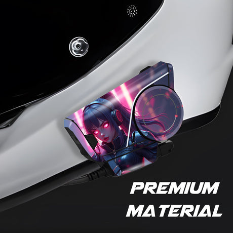 For Sena 60S Skin Stickers Communication System Protection Graphics Decal Cyber Lady Motorcycle Accessories